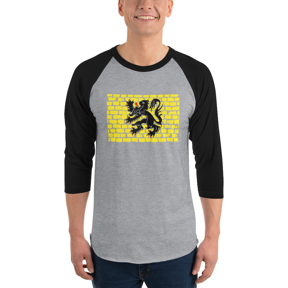 Cobbles Of Flanders 3/4 sleeve raglan shirt